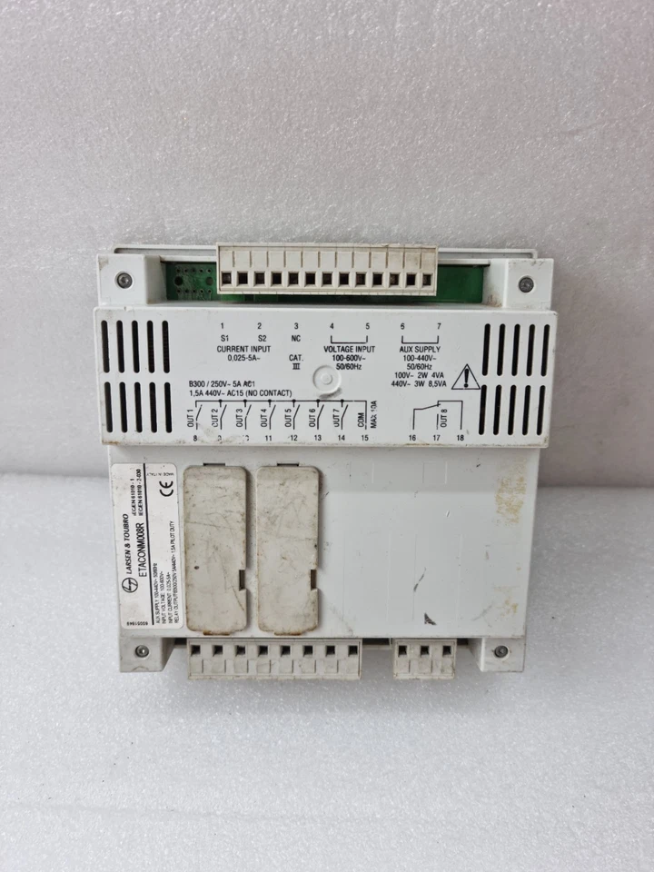 LARSEN & TOUBRO ETACONM ETACONM008R AUTOMATIC POWER FACTOR CONTROLLER MADE ITALY